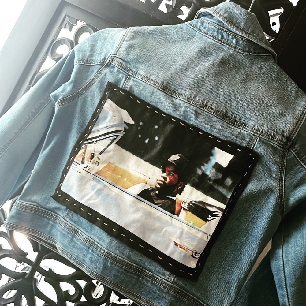 Ice Cube denim jacket kids vintage
